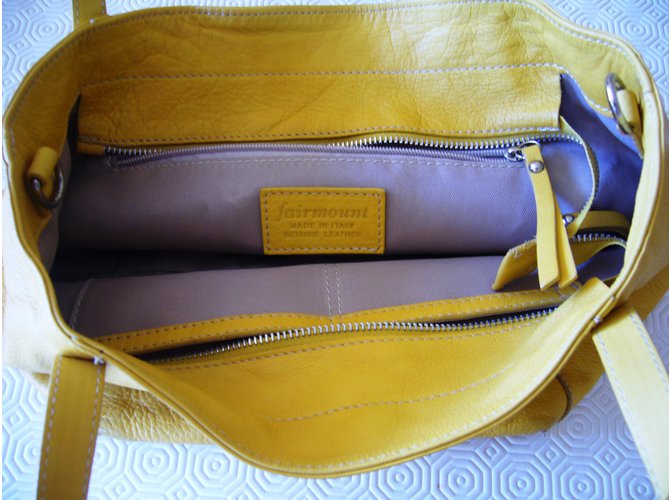 Fairmount Borse Giallo - vista 4