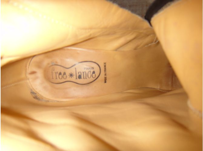 Free Lance Stiefel aus mehrfarbigem Wildleder Größe 37 Mehrfarben - Ansicht 7