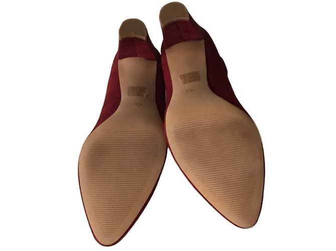 Madewell Escarpins Bordeaux - vue 2