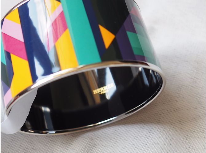 Hermès CAVALIERE DELLA PROSPETTIVA DEL BRACCIALE Multicolore - vista 6