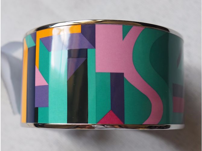 Hermès CAVALIERE DELLA PROSPETTIVA DEL BRACCIALE Multicolore - vista 7