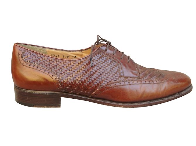 Scarpe Derby Salvatore Ferragamo in pelle marrone - vista 2