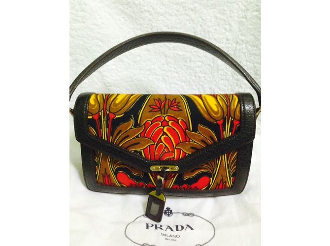 Prada BN0956 CANAPA TULIPANO ROSSO + EBANO - vista 3