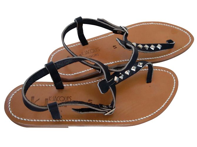K Jacques PICONPYR-SANDALEN Schwarz - Ansicht 2
