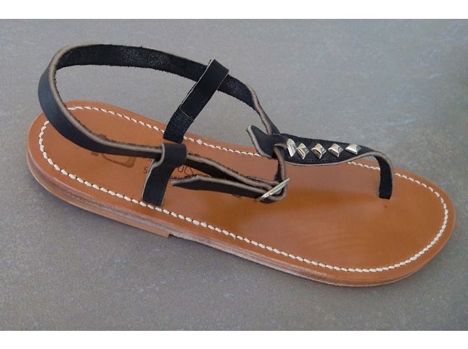 K Jacques PICONPYR-SANDALEN Schwarz - Ansicht 3