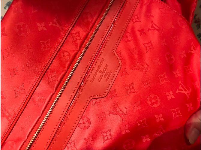 Borsa a mano Louis Vuitton Pesca in tessuto impermeabile - vista 7