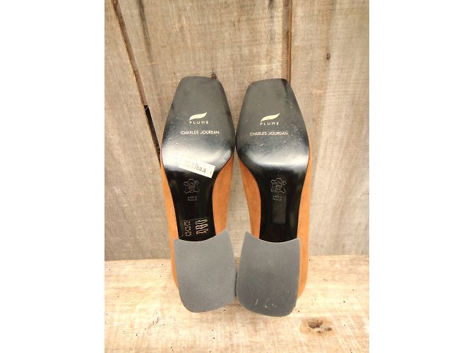 Charles Jourdan Pumps Caramel Hirschleder Karamell - Ansicht 9