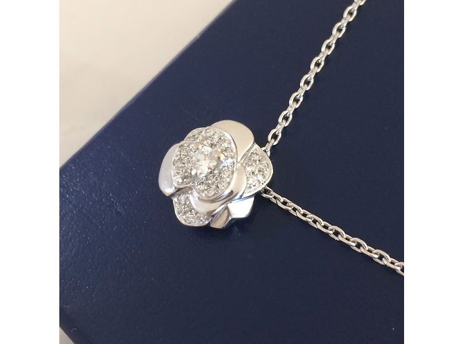 Chanel Anhänger Camélia Metallisch - Ansicht 11