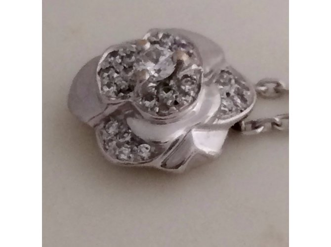 Chanel Anhänger Camélia Metallisch - Ansicht 4