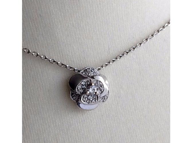 Chanel Anhänger Camélia Metallisch - Ansicht 5