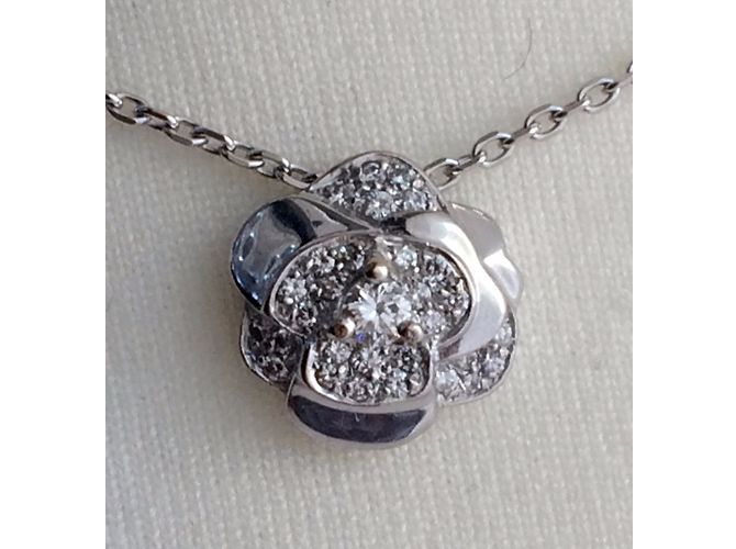 Chanel Anhänger Camélia Metallisch - Ansicht 6