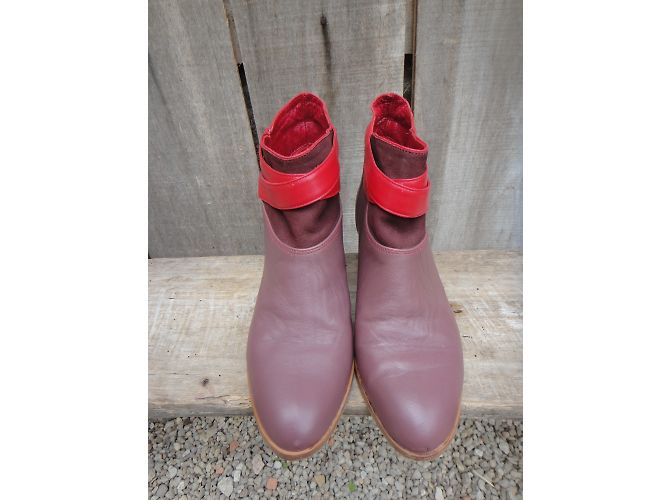 Autre Marque Jacques & Demeter Ankle Boots Hellbraun - Ansicht 5