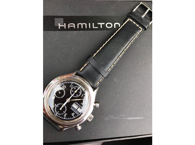 Autre Marque Relógios Hamilton Automatic Prata - vista 3