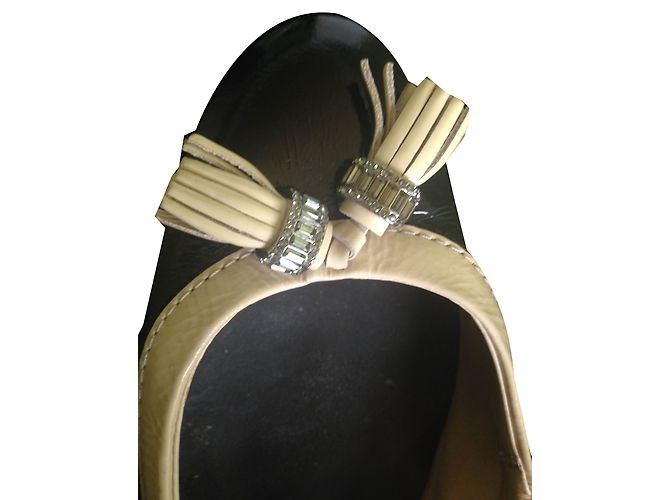 Tod's Bailarina Dee Nappine Strass Negro - vista 2
