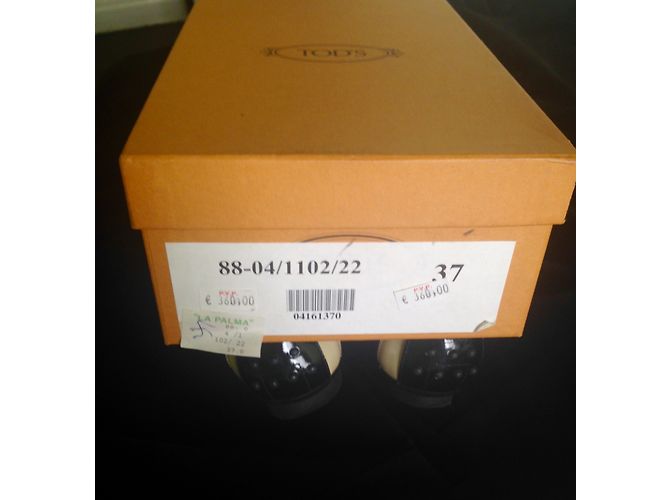 Tod's Bailarina Dee Nappine Strass Negro - vista 7
