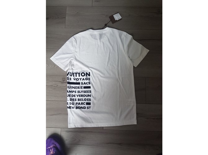 Louis Vuitton Tee Bianco - vista 5
