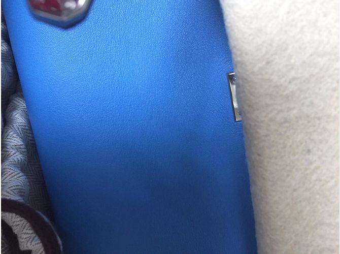 Hermès Kelly Mini Azul - vista 9