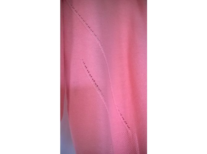 Tara Jarmon Strickjacke Rosa Baumwolle S Pink - Ansicht 3