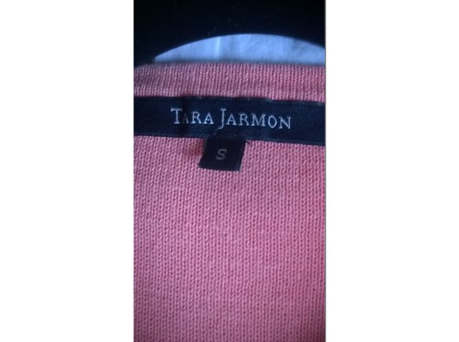 Tara Jarmon Strickjacke Rosa Baumwolle S Pink - Ansicht 7