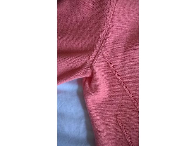 Tara Jarmon Strickjacke Rosa Baumwolle S Pink - Ansicht 8