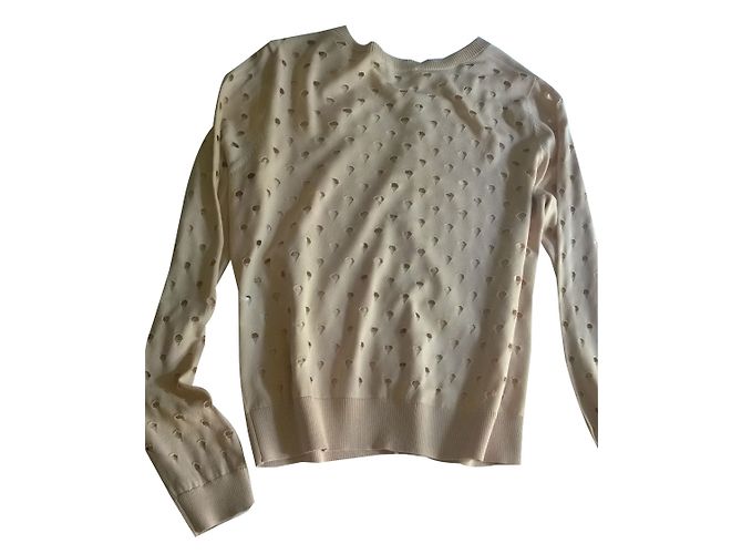Cardigan Sandro Cor Flesh de Viscose Carne - vista 2