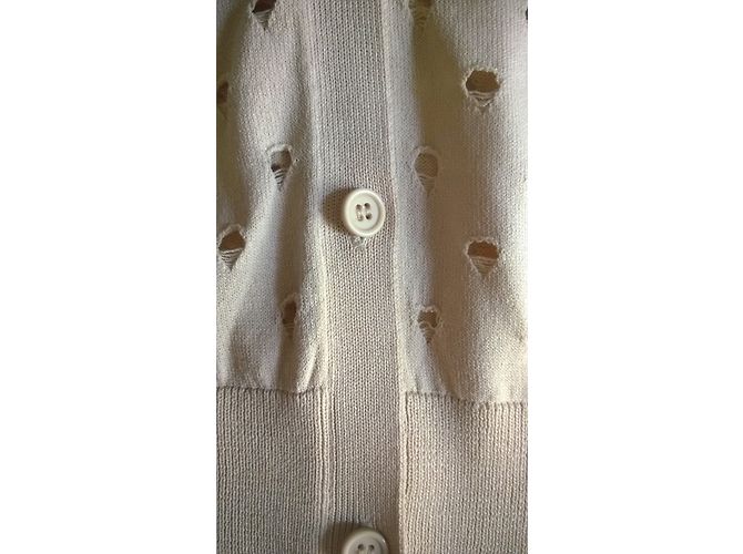 Cardigan Sandro Cor Flesh de Viscose Carne - vista 5