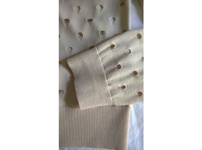 Cardigan Sandro Cor Flesh de Viscose Carne - vista 6
