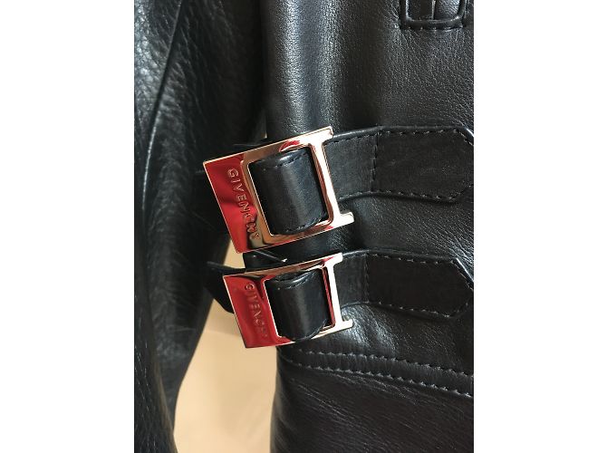 Givenchy kurzer Leder-Overall - Ansicht 4