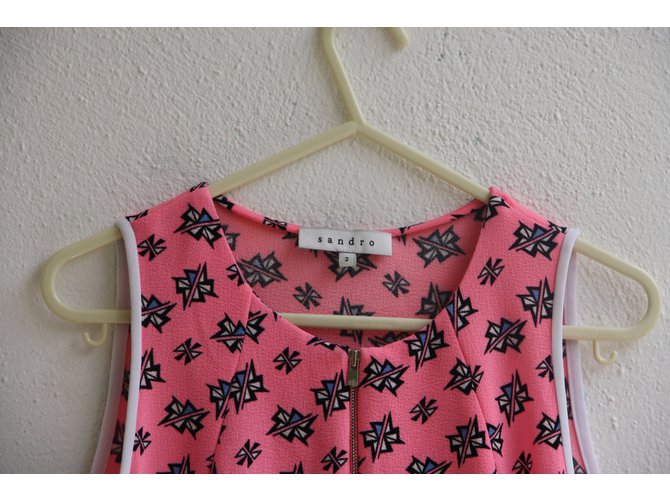 Sandro Kleid Rosa Größe 2 Pink - Ansicht 3