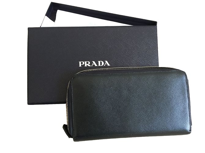 Cartera Prada de piel negra Negro - vista 2