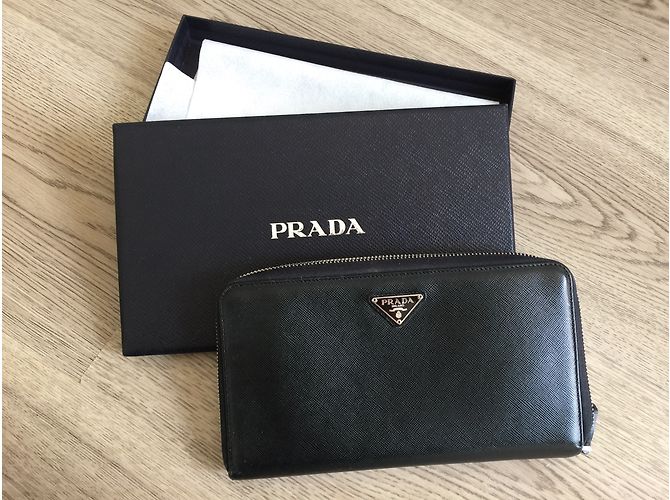 Cartera Prada de piel negra Negro - vista 3