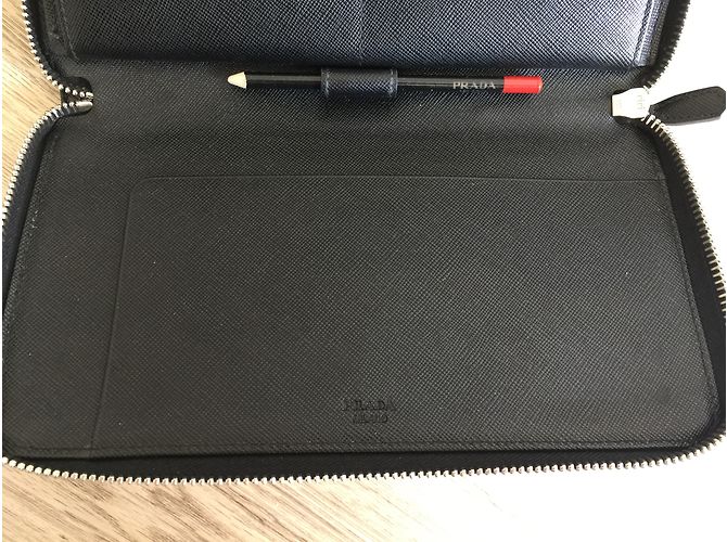 Cartera Prada de piel negra Negro - vista 5