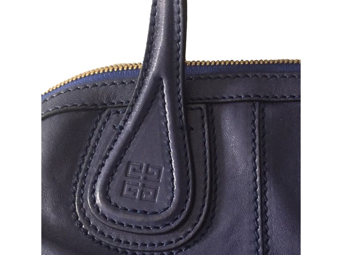 Givenchy Nightingale Micro Tasche Blau Leder - Ansicht 2