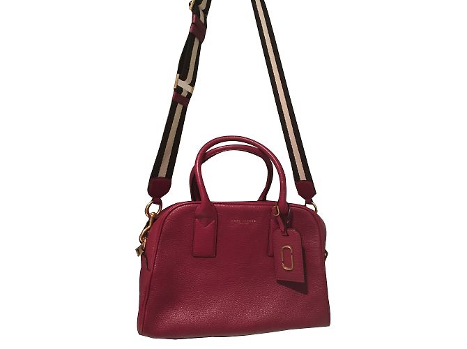 Marc Jacobs Handtasche aus Lammleder Dunkelrot Bordeaux - Ansicht 2
