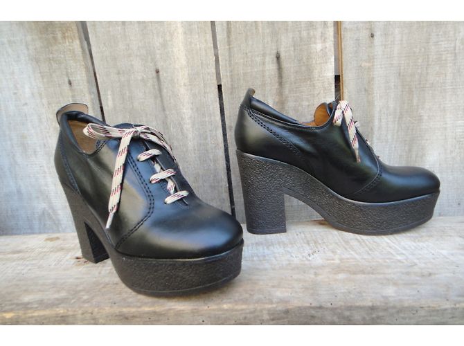 Stivaletti See by Chloé in pelle nera Nero - vista 4