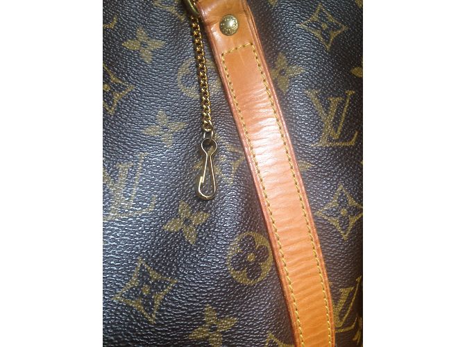 Neverfull Louis Vuitton Grand shopping monogram tote Brown - view 8