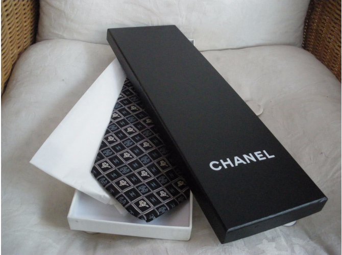 Chanel Cravates Multicolore - vue 3