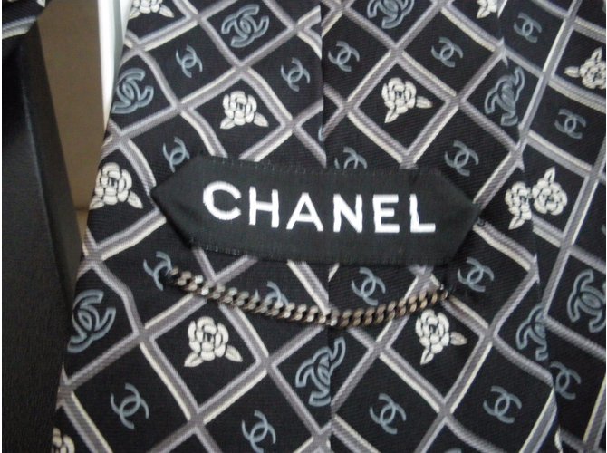 Chanel Cravates Multicolore - vue 4