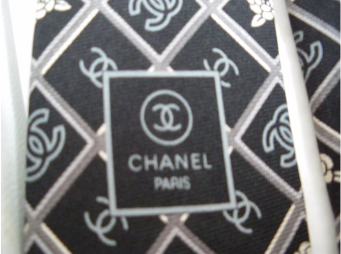 Chanel Cravates Multicolore - vue 5