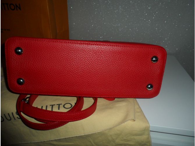 Capucines Louis Vuitton Handtaschen Rot - Ansicht 8