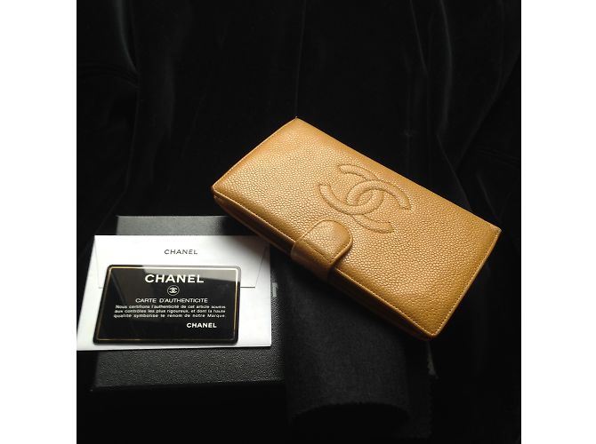 Chanel vintage Wallet Beige - view 4