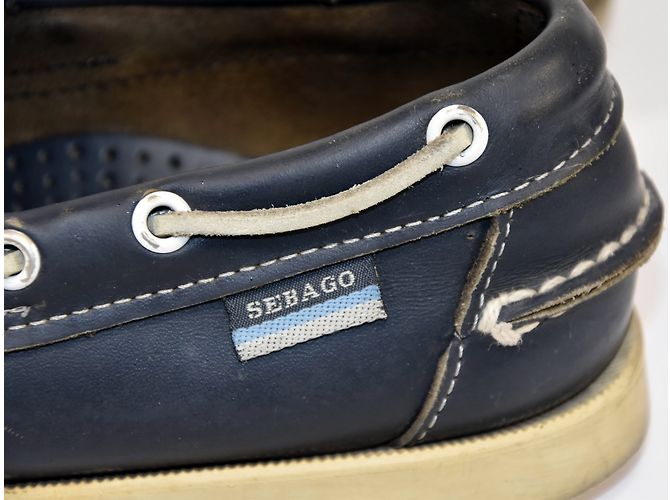 Sebago Schnürschuhe Marineblau - Ansicht 8
