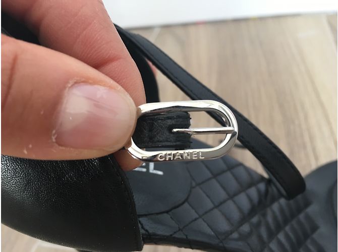 Chanel Sandalen Schwarz - Ansicht 7