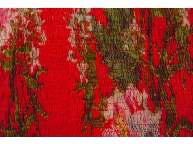 Falda Isabel Marant Etoile con Volantes y Flores Roja de Algodón Multicolor - vista 6