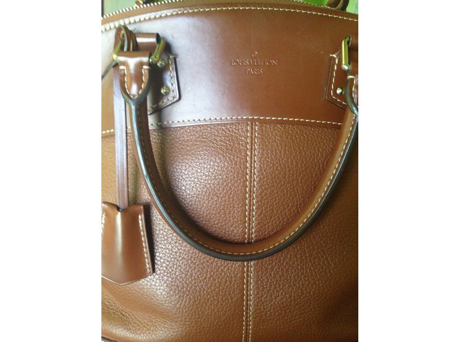 Louis Vuitton l. Vuitton suhali lockit GM Marrone - vista 12