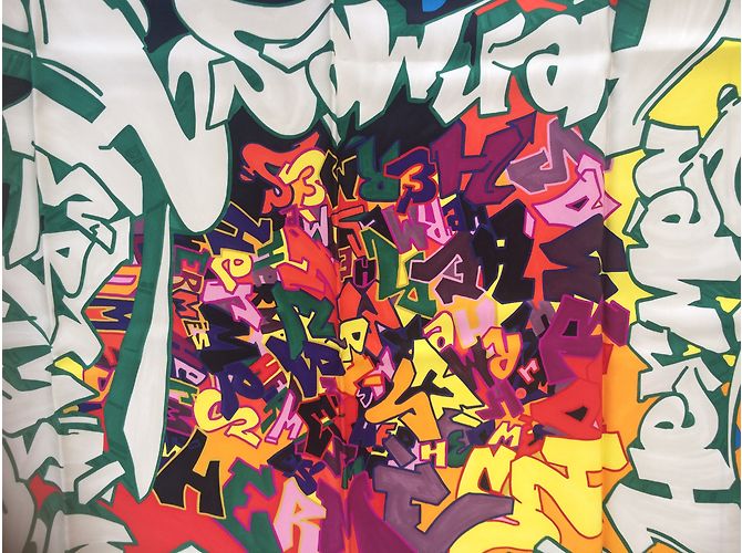Hermès Hermes bufanda edición limitada 'Streetart' - vista 2