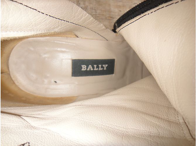 Botines Bally de terciopelo verde - vista 7