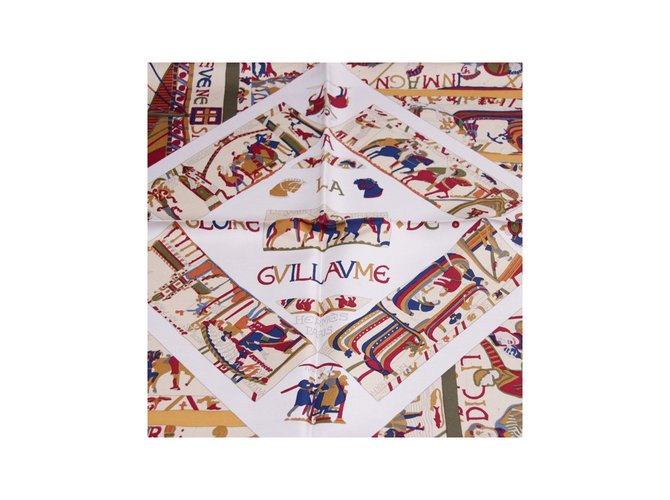 Hermès "La Gloire de Guillaume" Multicolore Blu navy - vista 5