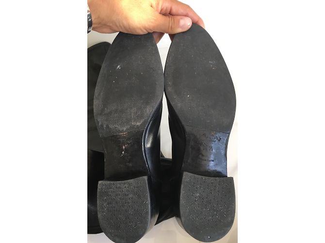 Prada Thigh boots black lamb - view 7