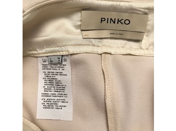 Leggings Pinko Beige de Viscosa - vista 6